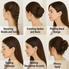 Metal Hair Clips Set (10 Pcs Set), Hair accessories